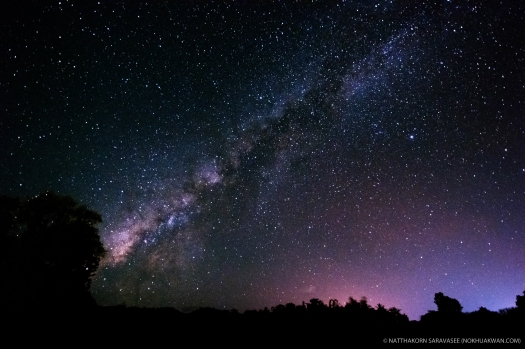 Milky Way, Ping Palee Resort, Kanchanaburi, Thailand. (Nikon D7100, 10-24mm, f/3.5, 30s, ISO3200)